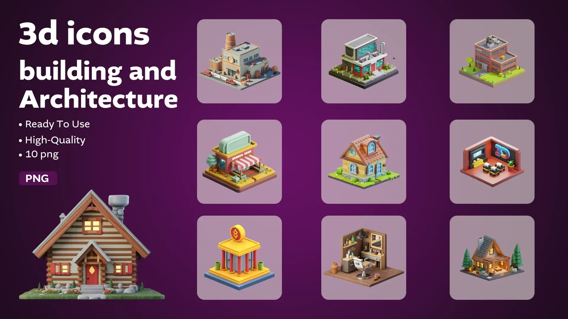 Construct and Design 3D Elements Pack